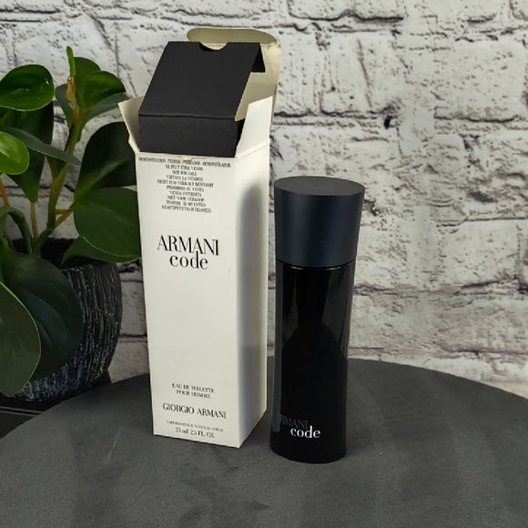 NIP, full Giorgio Armani Code BIG 2.5oz EDT in White Tester Box - Picture 1 of 8